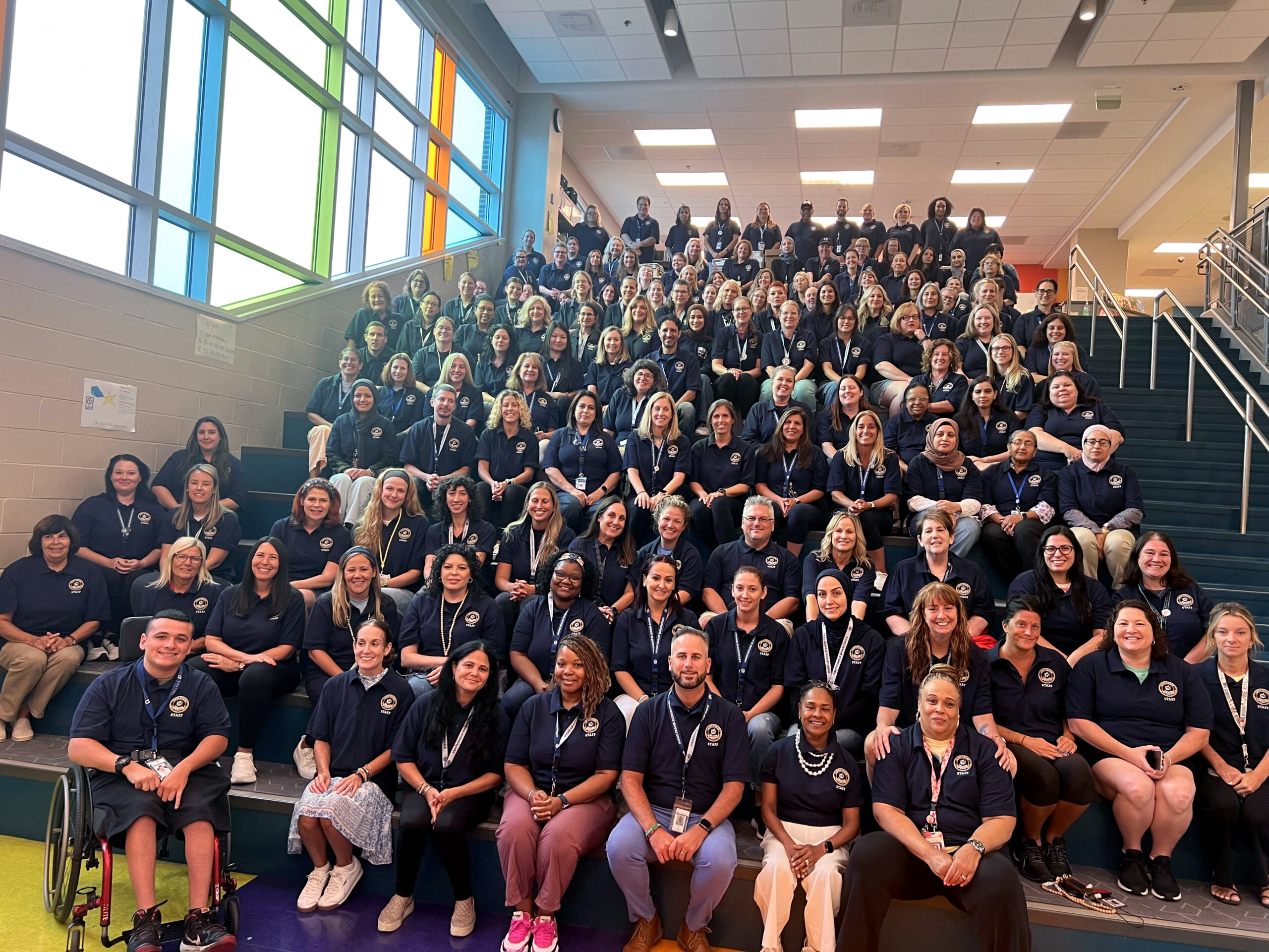 a group photo of Anne Frank School Staff 2025-2026